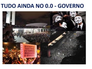 TUDO AINDA NO 0.0 - GOVERNO
 