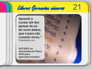 21Líderes Gerenciam números