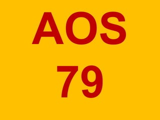 AOS 
79 
 