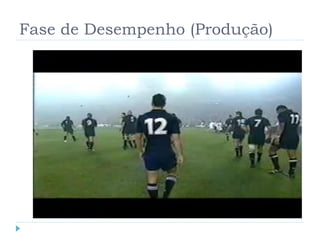 Fase de Desempenho (Produção)
 