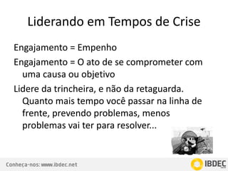 Liderando em Tempos de Crise | PPTX