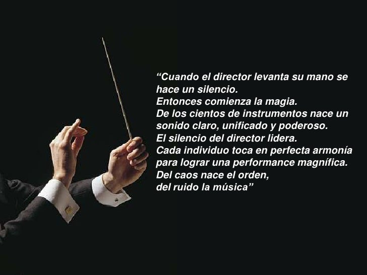 Liderar como un Gran Director de Orquesta
