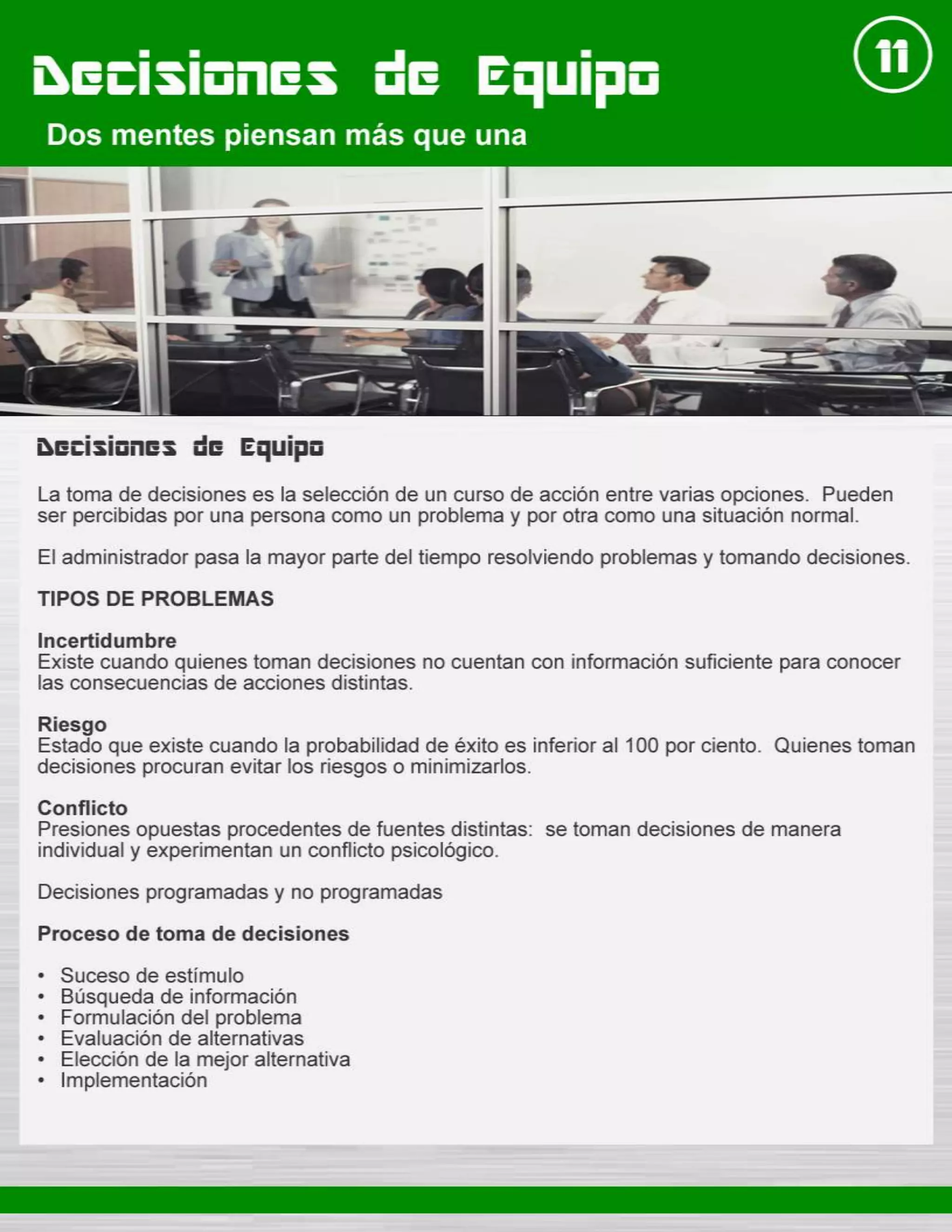 Liderar equipos de trabajo