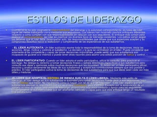 Liderazgo