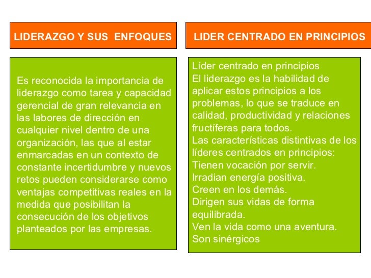 liderazgo
