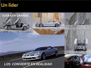 SUEÑA EN GRANDE...
TRABAJA, SUS SUEÑOSTRABAJA, SUS SUEÑOS
LOS CONVIERTE EN REALIDAD
 