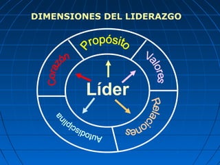 DIMENSIONES DEL LIDERAZGO
Líder
 