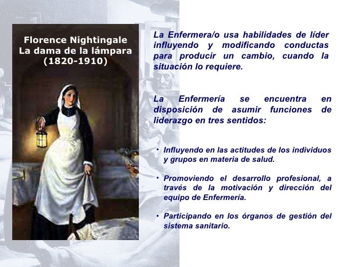 Liderazgo en enfermeria