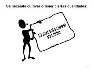 10
Se necesita cultivar o tener ciertas cualidades:
 