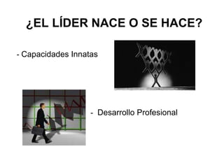 ¿EL LÍDER NACE O SE HACE? -  Capacidades Innatas -   Desarrollo Profesional   