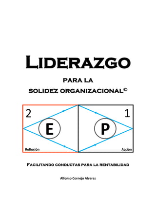 Liderazgo
para la
solidez organizacional©
Facilitando conductas para la rentabilidad
Alfonso Cornejo Alvarez
 
