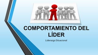 COMPORTAMIENTO DEL
LÍDER
Liderazgo Situacional
 