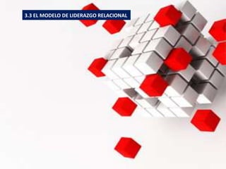 3.3 EL MODELO DE LIDERAZGO RELACIONAL
 