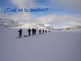 ¿Cuál es tu destino? 
 