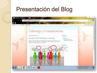 Presentación del Blog

 