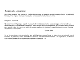 CARACTERISTICAS DE UN LIDER