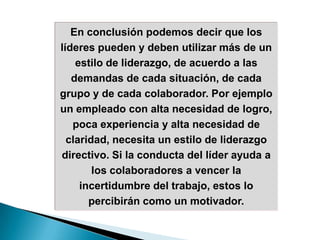 Alinea a la gente,   al comunicar esta visión 