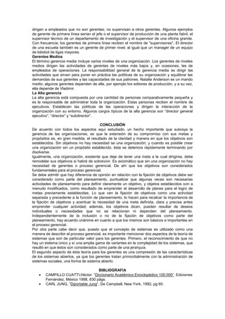 Liderazgo y gerencia