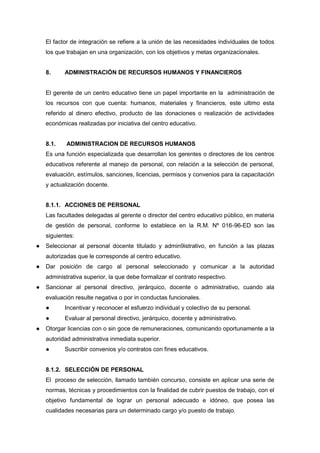 Liderazgo y gerencia