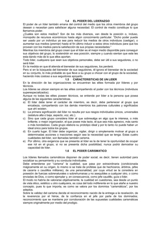 Liderazgo y gerencia