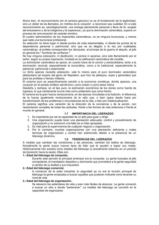 Liderazgo y gerencia