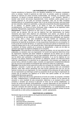 Liderazgo y gerencia