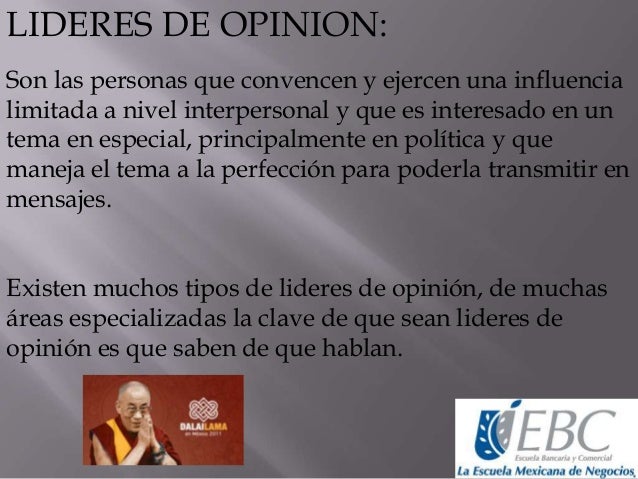 Lider de opinion