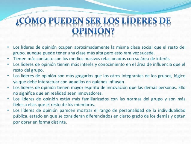 Líder de Opinión