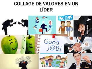 COLLAGE DE VALORES EN UN
LÍDER
 