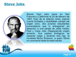 Steve Jobs  