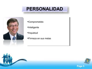 Comprometido Inteligente Inquietud Firmeza en sus metas 