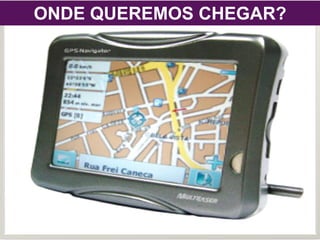 ONDE QUEREMOS CHEGAR?
 