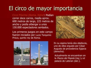 Circos Romanos en España: 