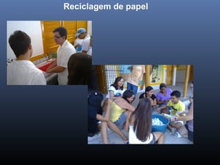 Reciclagem de papel 