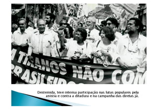 Biografia de Lídice da Mata - Lídice 400