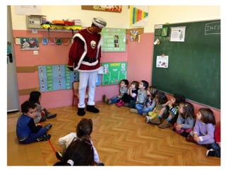 Li donem la carta al patge