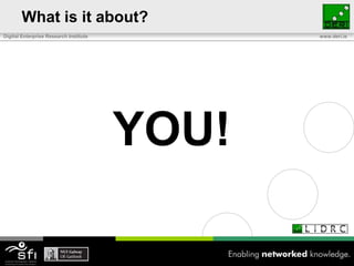 What is it about?YOU!