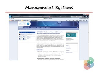 Management Systems
 