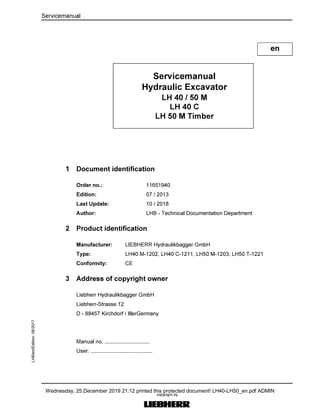 Wednesday, 25.December 2019 21:12 printed this protected document! LH40-LH50_en.pdf ADMIN
 