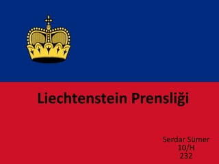 Liechtenstein Prensliği
Serdar Sümer
10/H
232

 