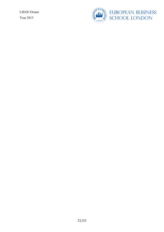 LIEGE Oriane
Year 2013
	
  
21/21	
  
 