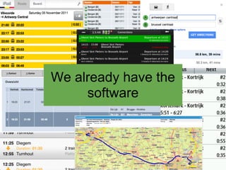 We already have the
     software
 