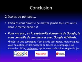 Liens Sponsorises Google Adwords Leader Du Marche