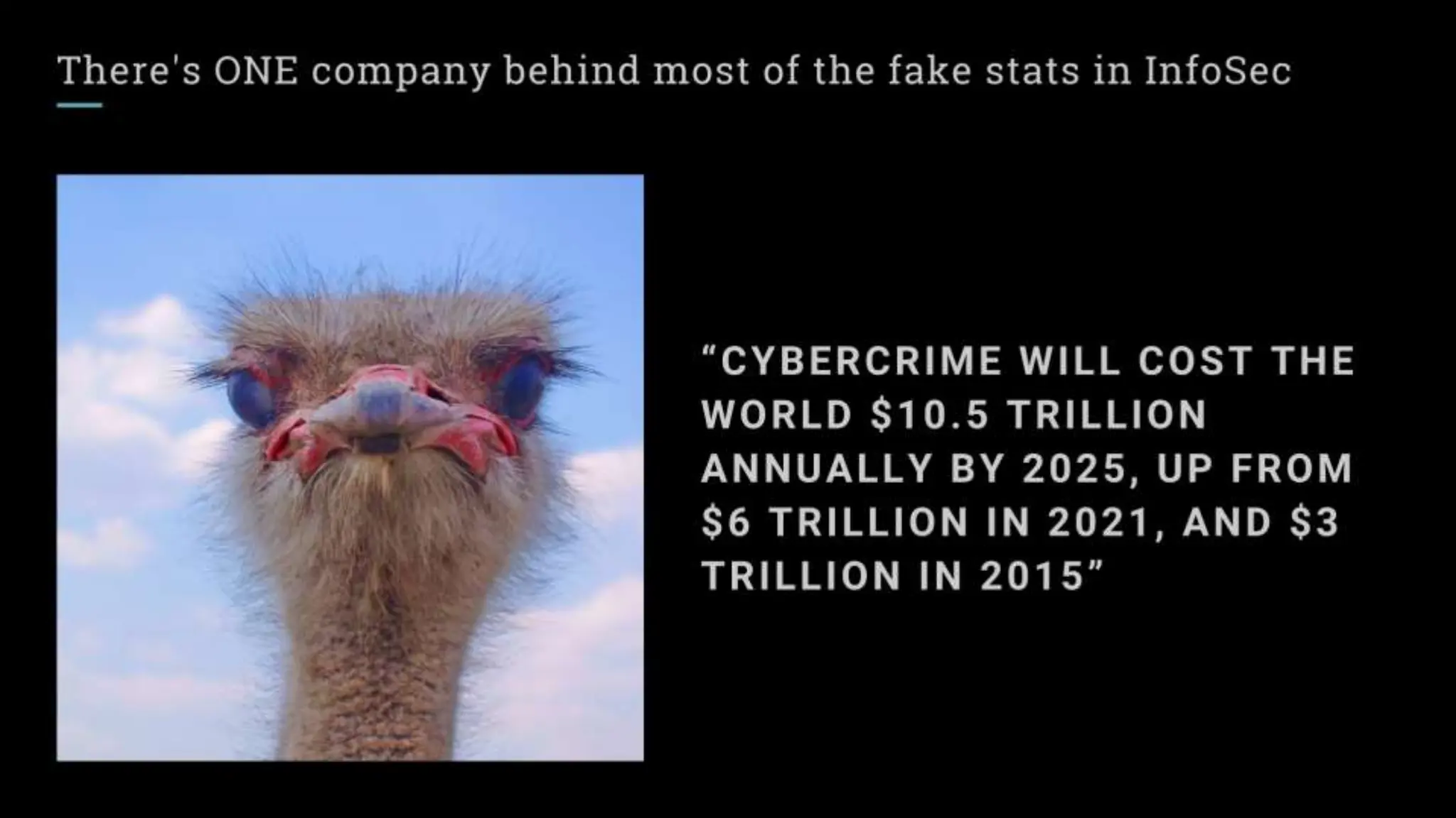 Lies and Myths in InfoSec - 2023 Usenix Enigma