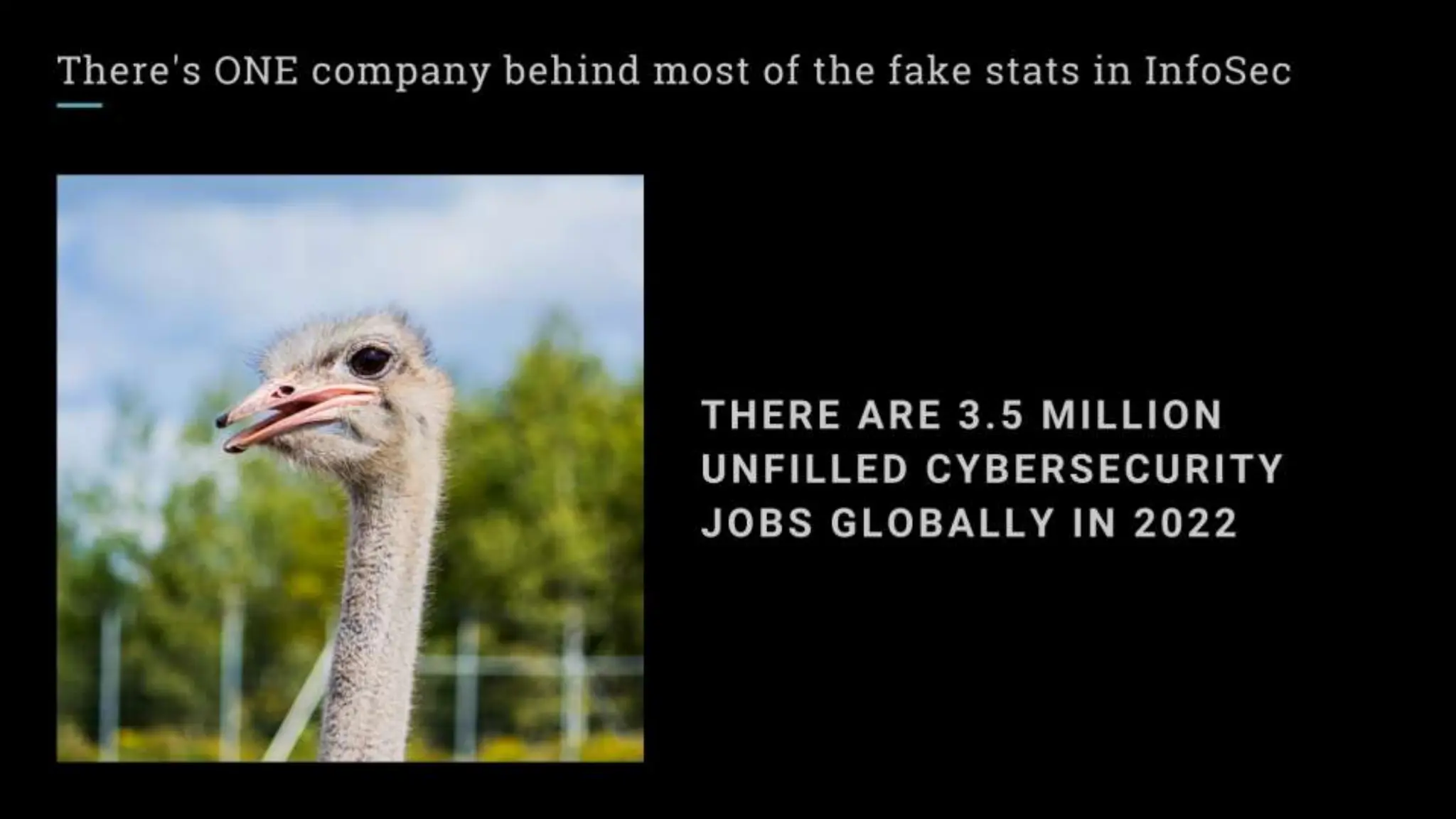 Lies and Myths in InfoSec - 2023 Usenix Enigma