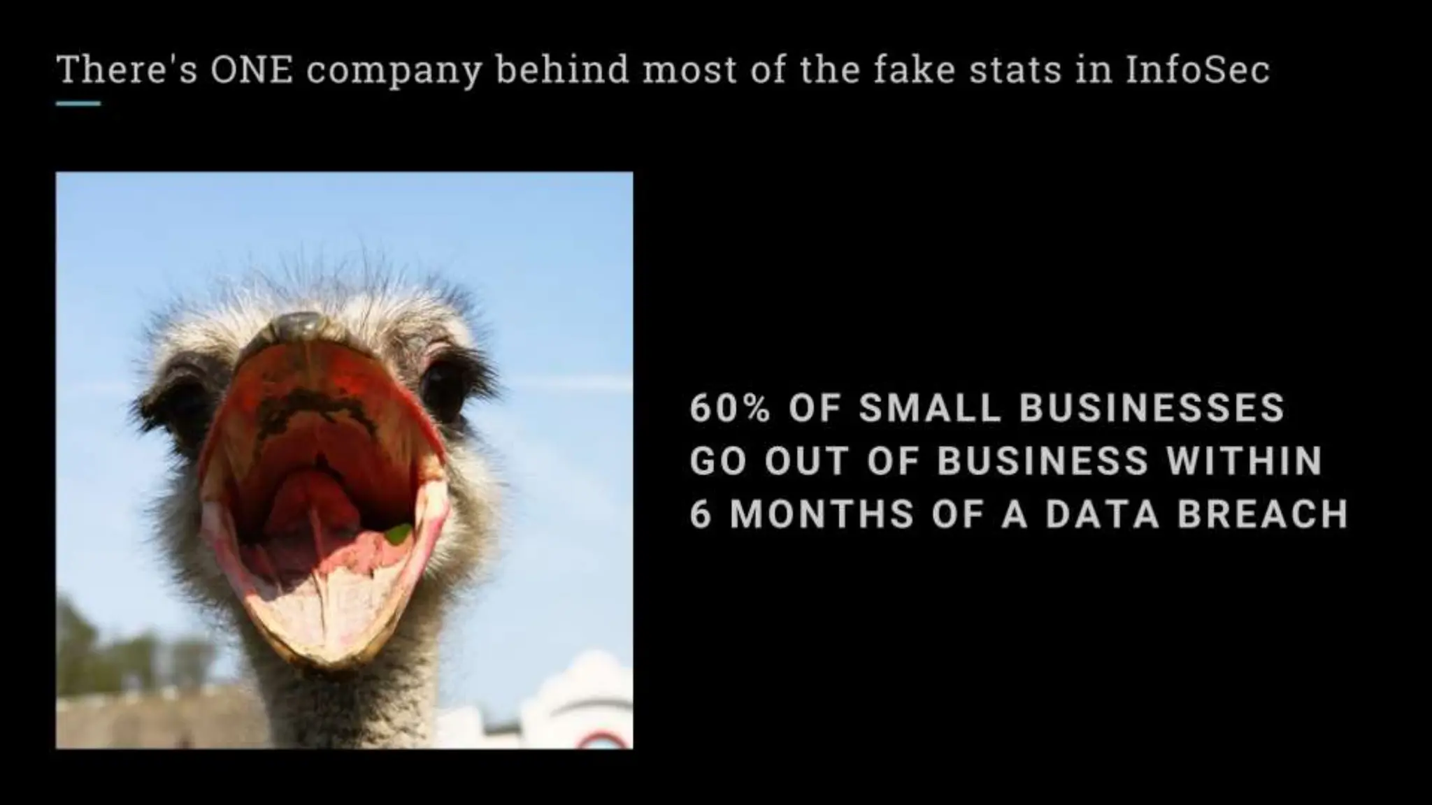 Lies and Myths in InfoSec - 2023 Usenix Enigma