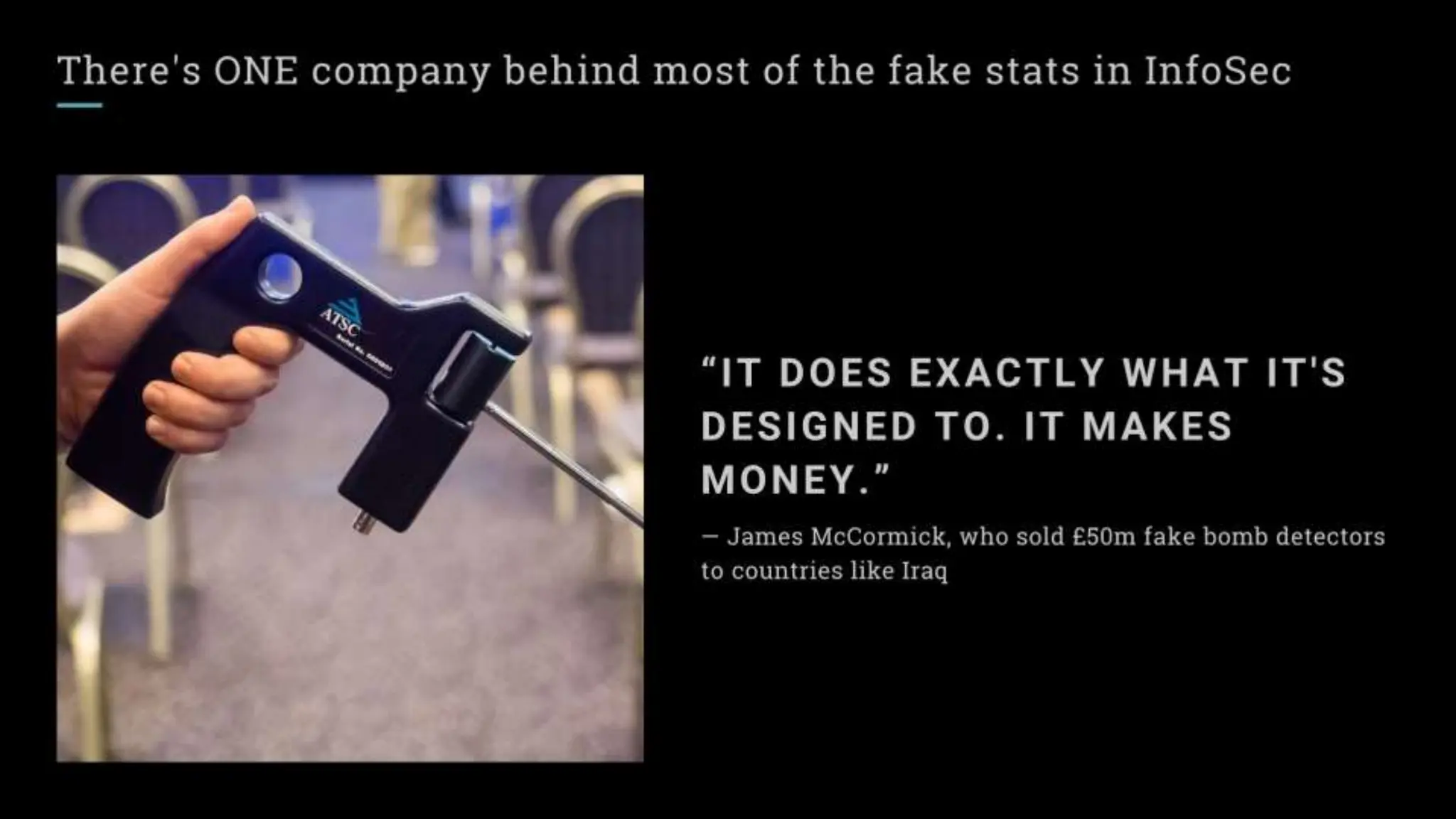 Lies and Myths in InfoSec - 2023 Usenix Enigma