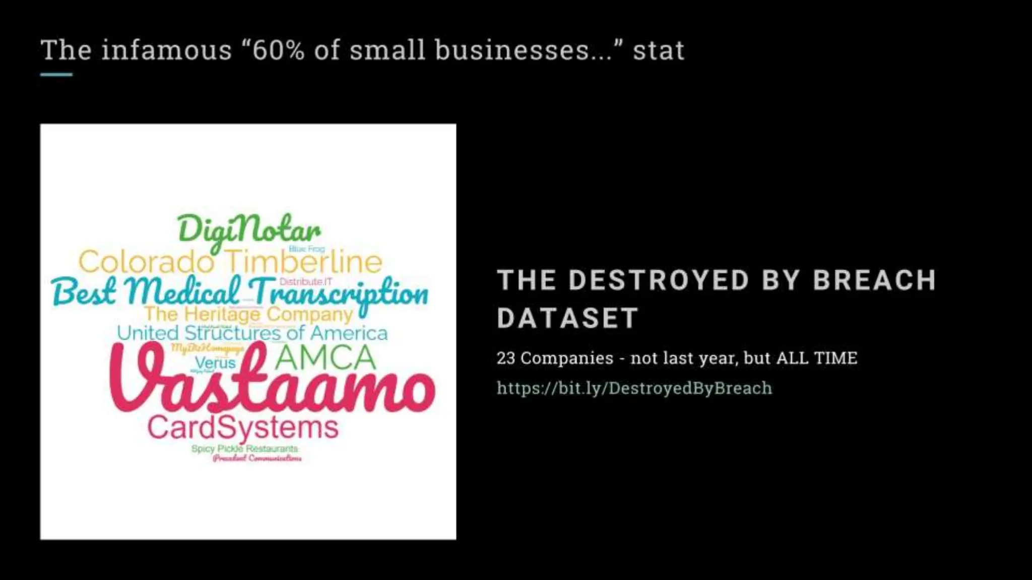 Lies and Myths in InfoSec - 2023 Usenix Enigma