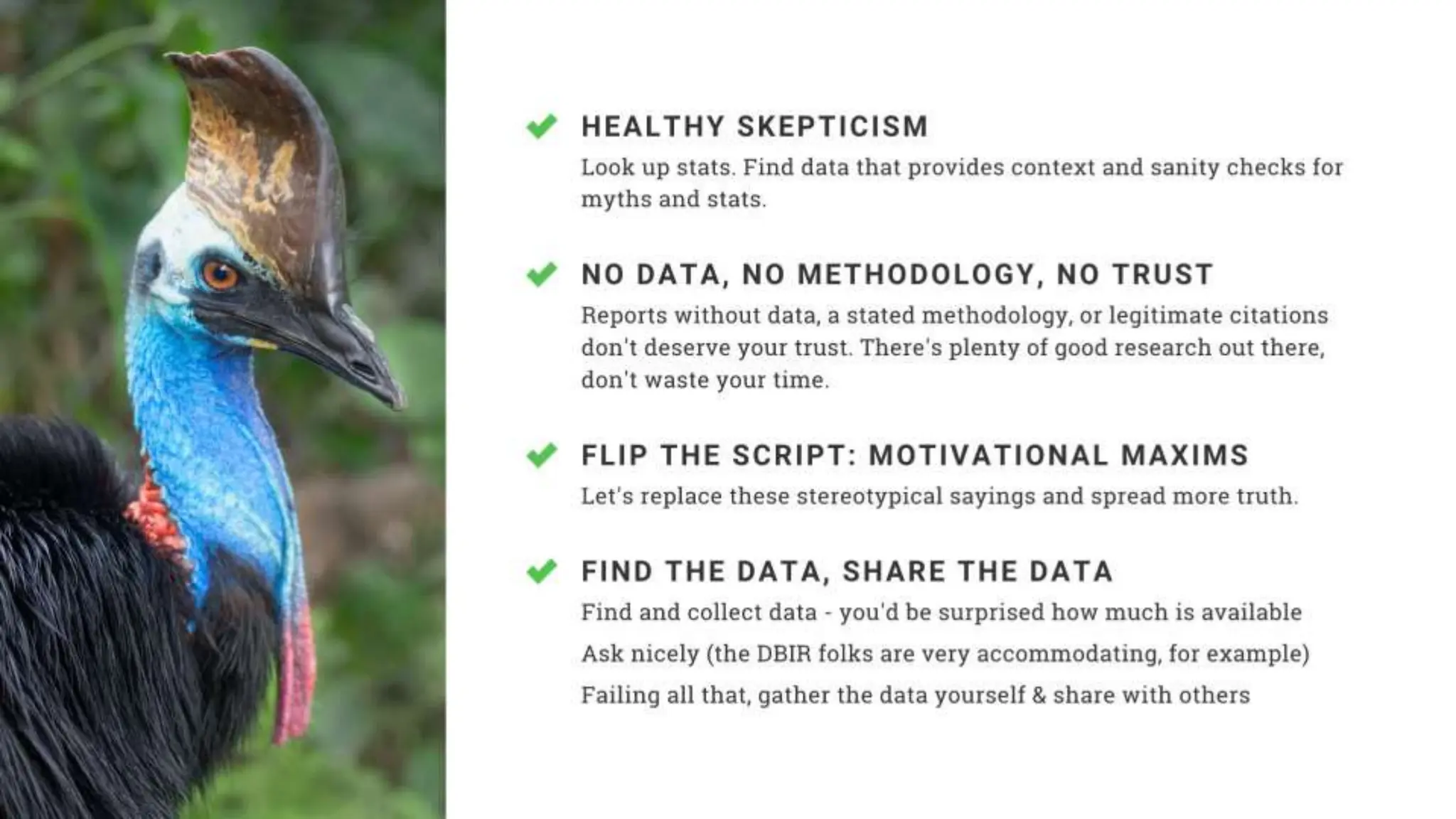 Lies and Myths in InfoSec - 2023 Usenix Enigma