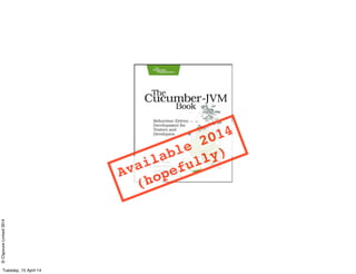 ©ClaysnowLimited2014
-JVM
Seb Rose,
Available 2014
(hopefully)
Tuesday, 15 April 14
 